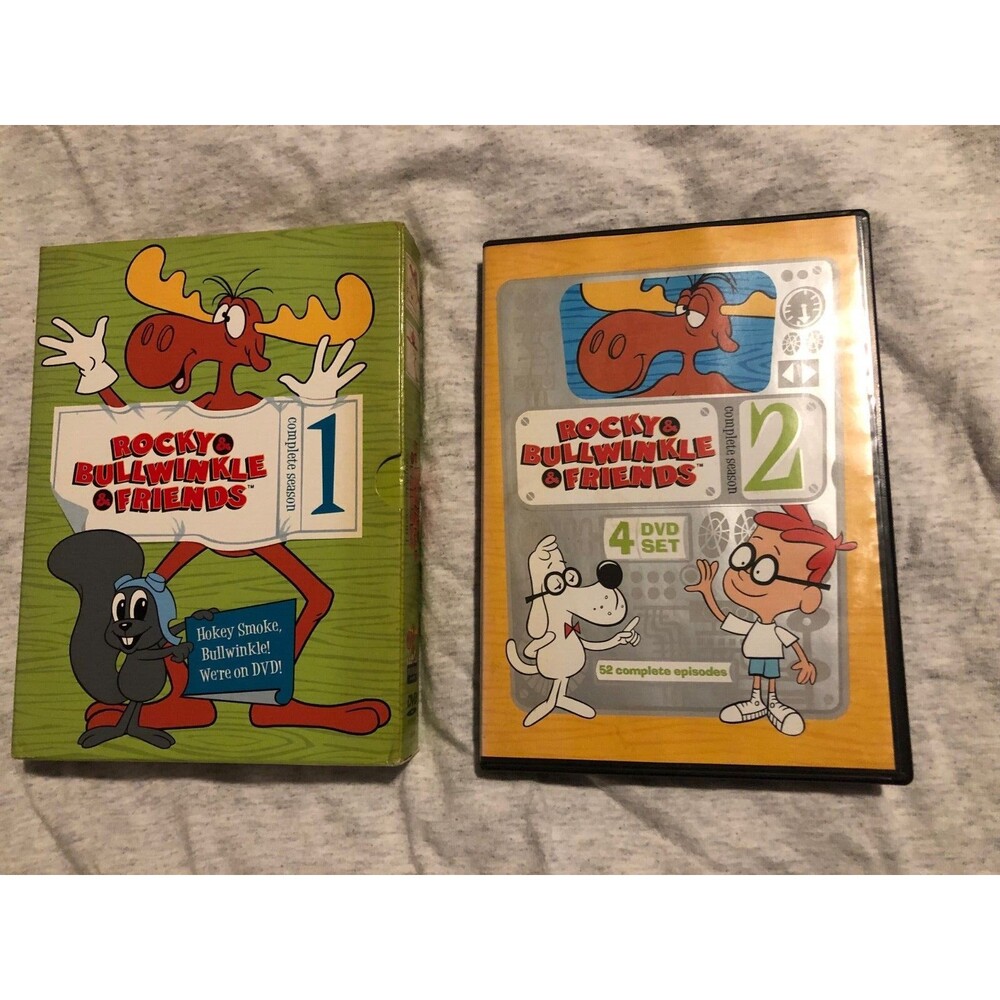 Rocky & Bullwinkle & Friends Seasons 1 & 2 DVD sets